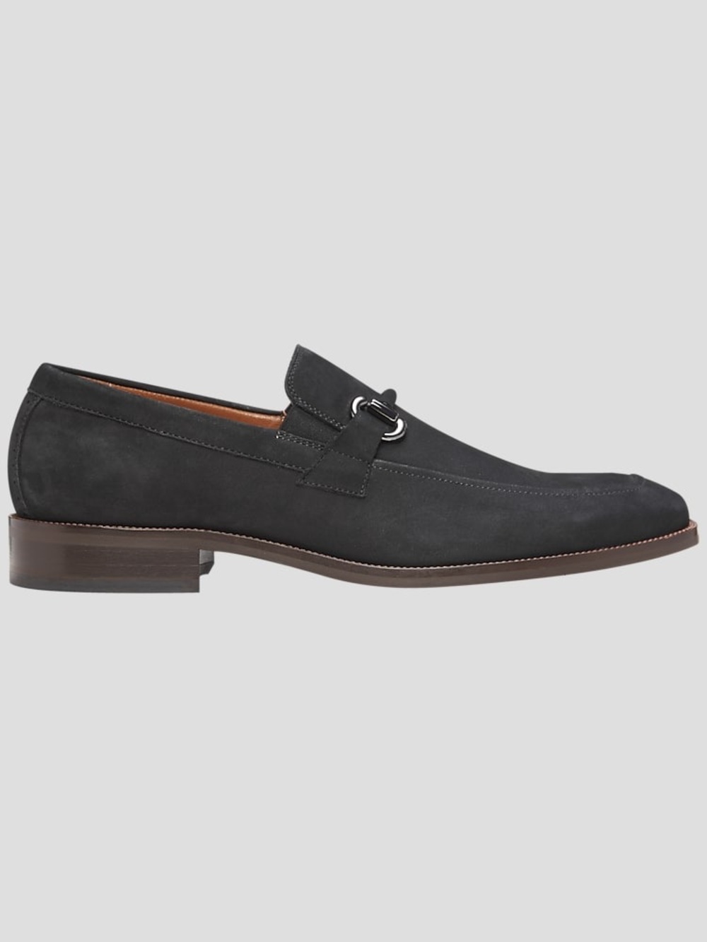 Johnston & Murphy Everett Suede Bit Loafers